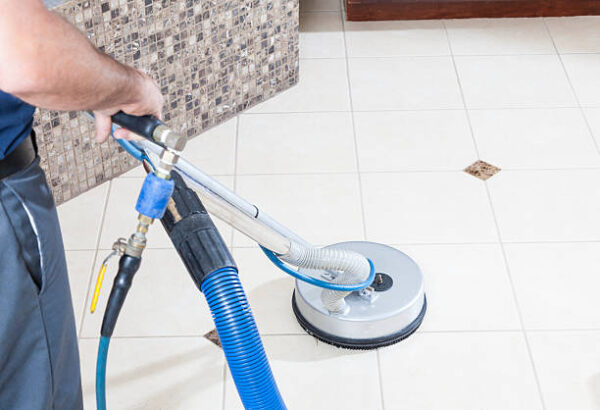 Tile cleaning and grout cleaning